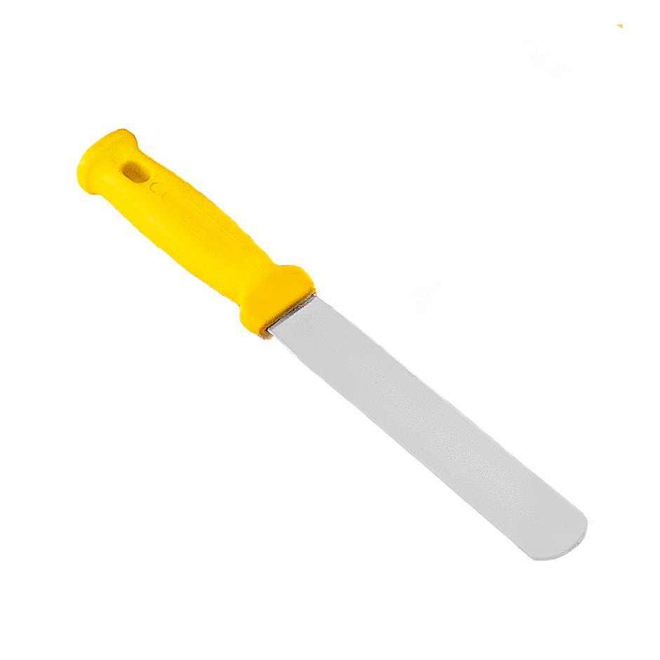 Streichpalette, Edelstahl, Klingenlänge 140 mm