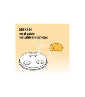 Nudelformscheibe, 2,5-4N, Nudelsorte "Gnocchi"