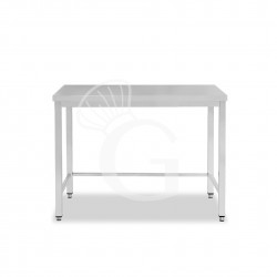 Edelstahltisch B 800 mm x T 700 mm x H 950 mm