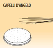 Nudelformscheibe, 2,5-4N, Nudelsorte Capelli D’Angelo