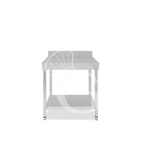 Edelstahltisch 1 Grundboden Aufsatz B 700 mm x T 700 mm x H 965 mm
