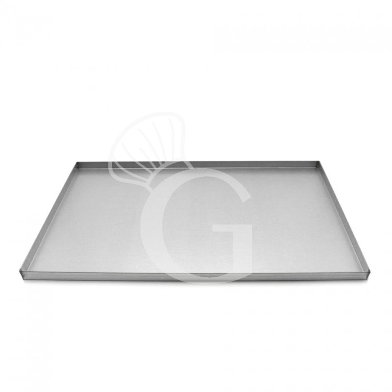 Backblech aus Aluminium, rechteckig, B 600 mm x T 400 mm x H 20 mm