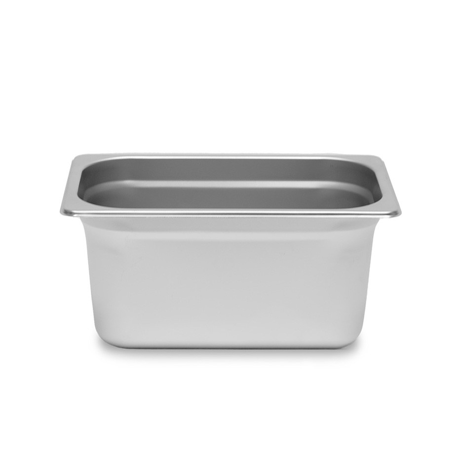 GN Behälter 1/4, Edelstahl, B 265 mm x T 162 mm x H 100 mm