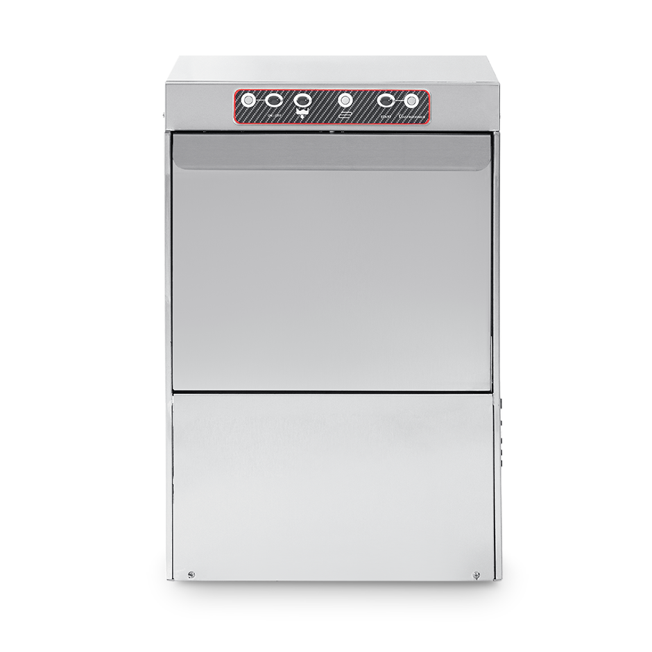 copy of Lavabicchieri elettromeccanica cesto 40x40cm altezza 29cm-dosatore brillantante e detergente installato