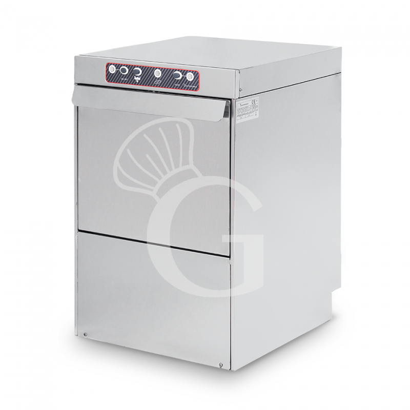 copy of Lavabicchieri elettromeccanica cesto 40x40cm altezza 29cm-dosatore brillantante e detergente installato