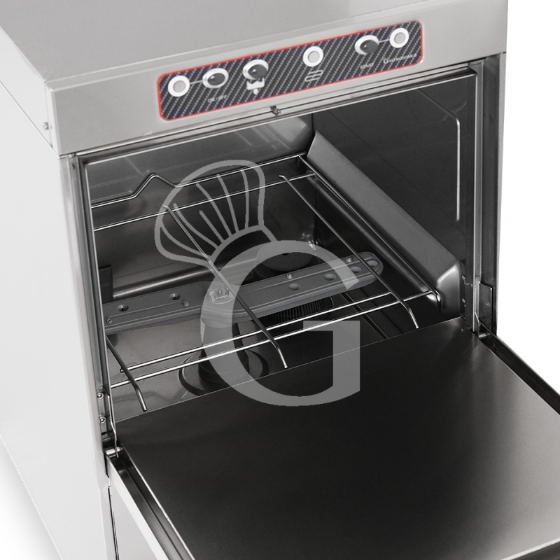 copy of Lavabicchieri elettromeccanica cesto 40x40cm altezza 29cm-dosatore brillantante e detergente installato