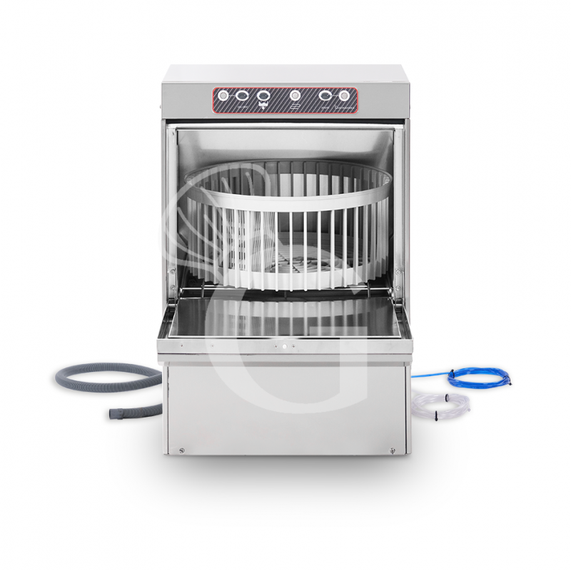 copy of Lavabicchieri elettromeccanica cesto 40x40cm altezza 29cm-dosatore brillantante e detergente installato