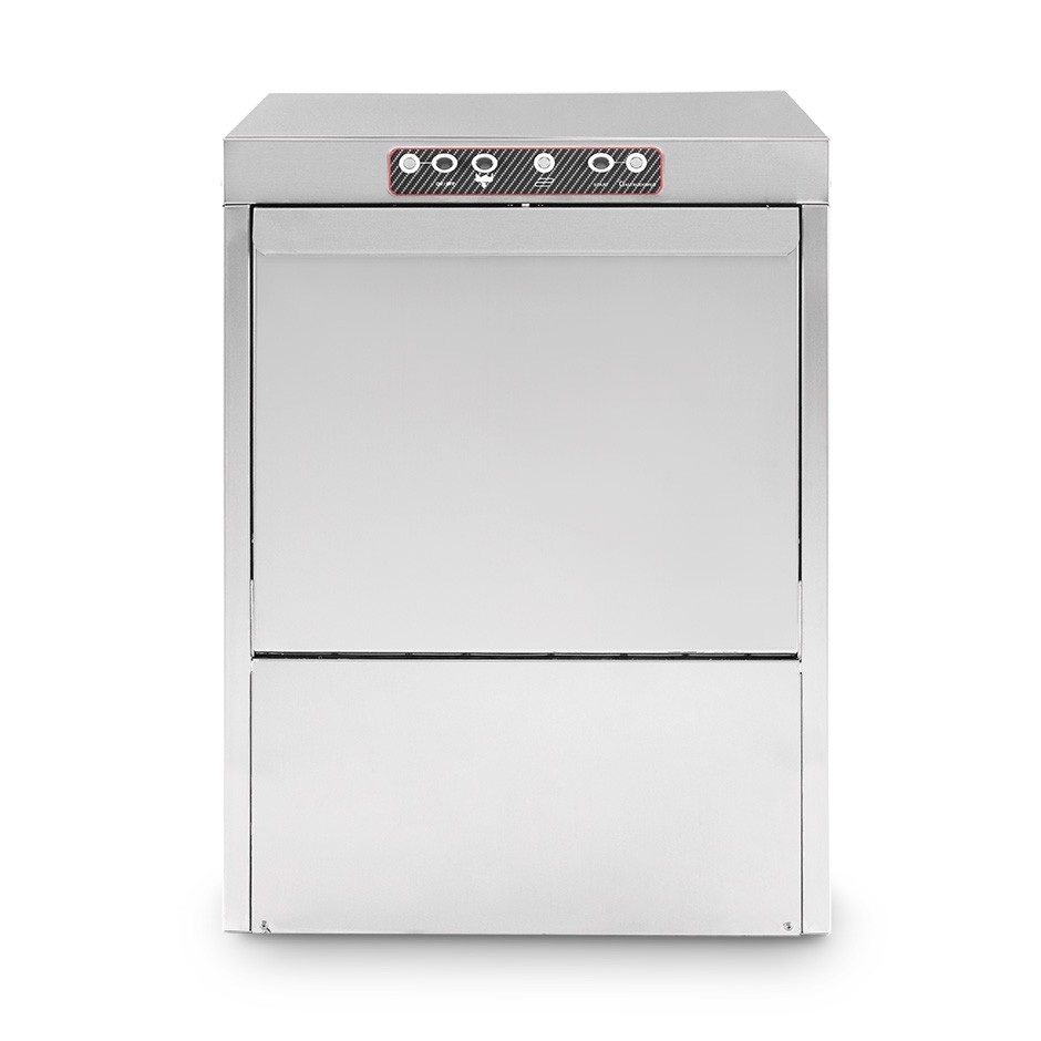 copy of Lavastoviglie elettromeccanica monofase cesto 50x50cm altezza 32cm- dosatore brillantante e detergente installato