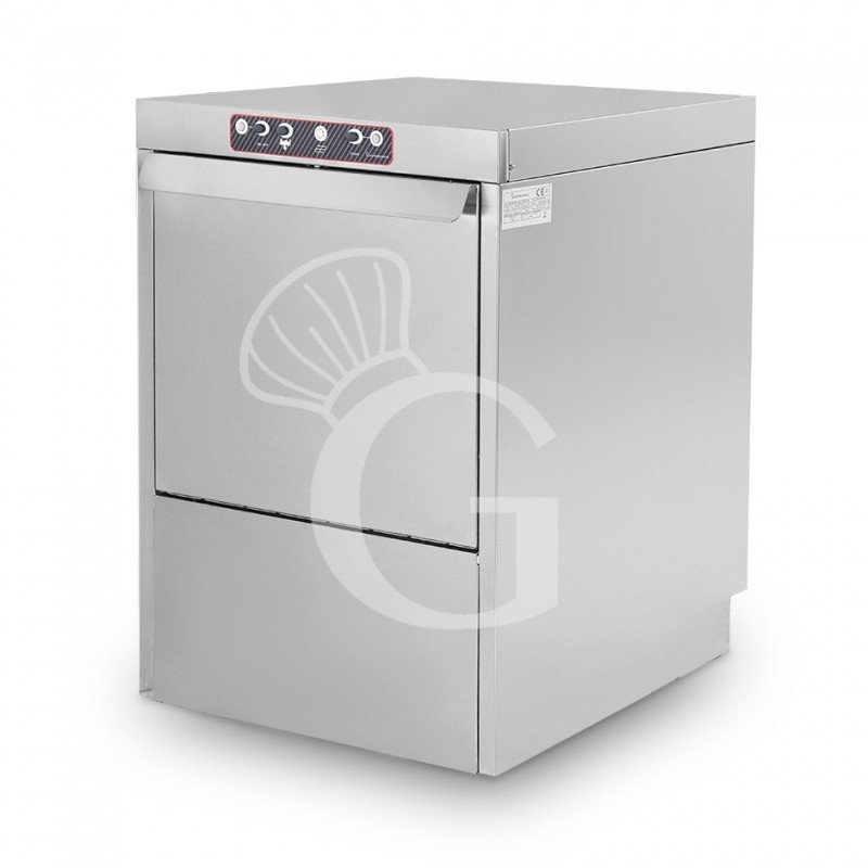 copy of Lavastoviglie elettromeccanica monofase cesto 50x50cm altezza 32cm- dosatore brillantante e detergente installato