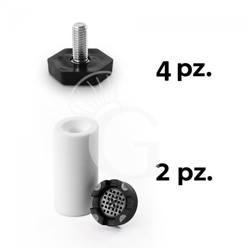 copy of Lavabicchieri elettromeccanica cesto 40x40cm altezza 29cm-dosatore brillantante e detergente installato