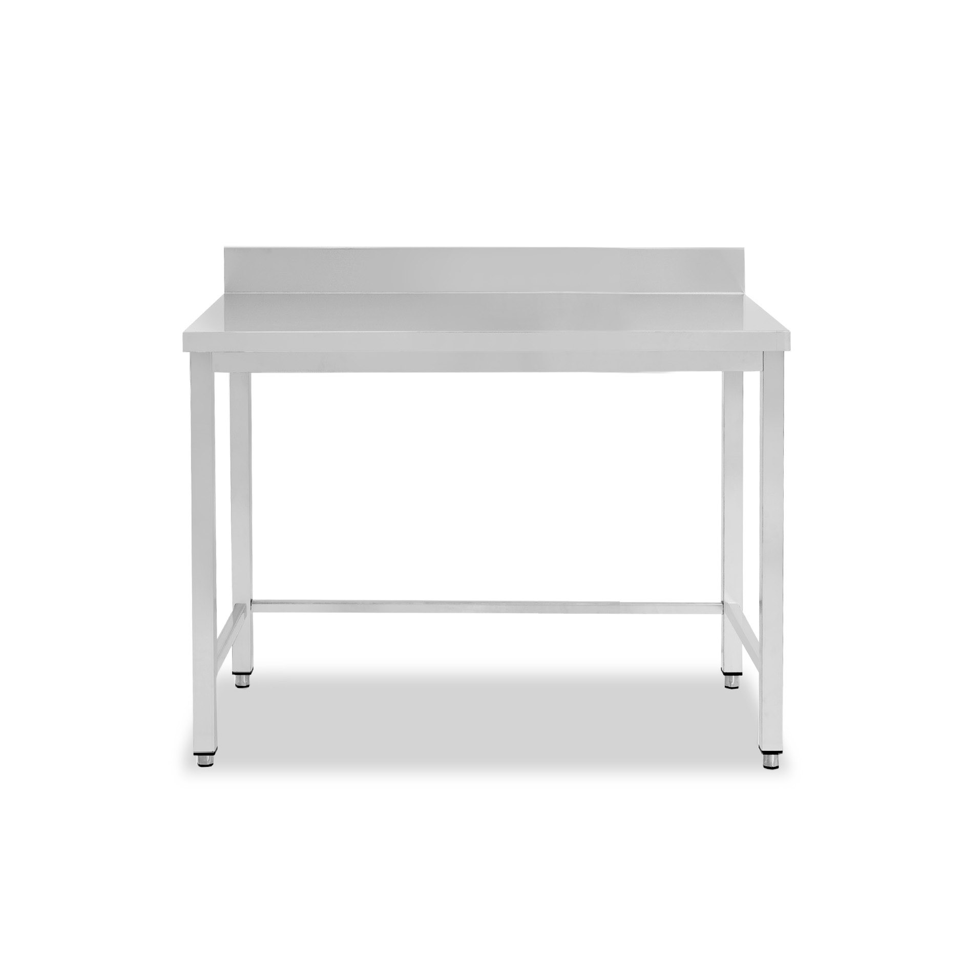 Edelstahltisch mit Aufsatz B 900 mm x T 700 mm x H 950 mm