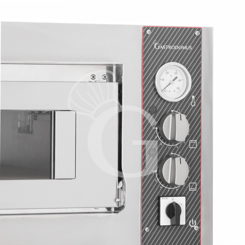 copy of Forno elettrico per 4 pizze diametro 32 cm - 1 camera - controllo meccanico