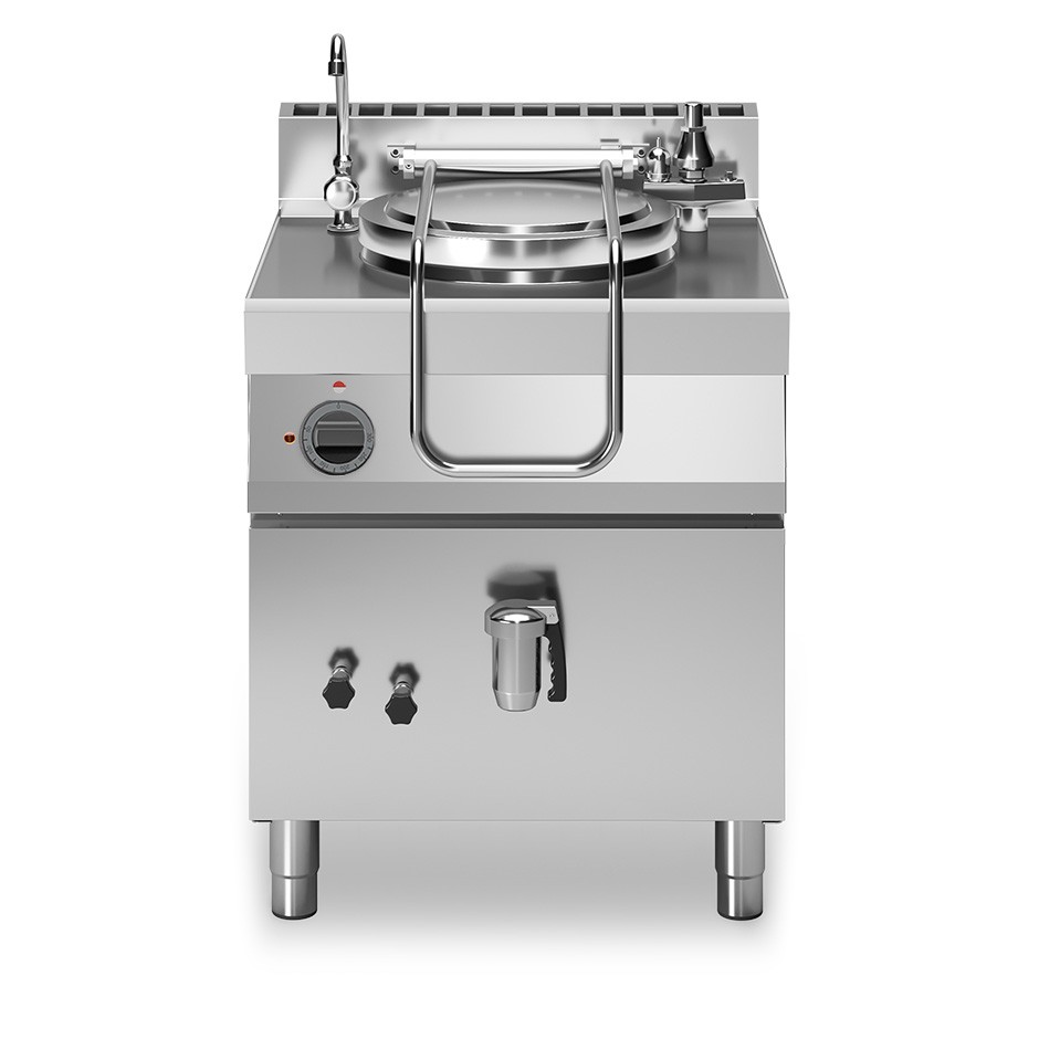 Elektro Kochkessel, 50 Liter, indirekte Beheizung, B 700 mm x T 700 mm x 850 mm