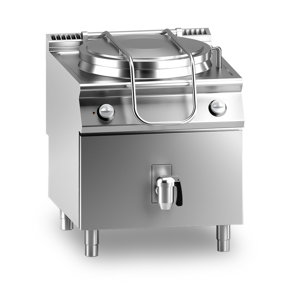 Elektro Kochkessel, 150 Liter, indirekte Beheizung, B 800 mm x T 900 mm x 870 mm