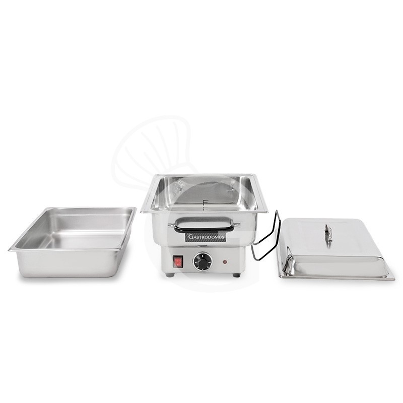 copy of Tavola calda da banco con resistenza a secco L 49 cm predisposta per 1 bacinella GN1/1