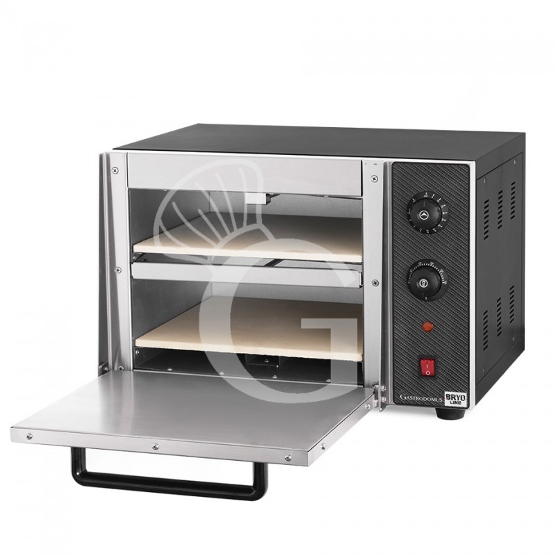 copy of Forno elettrico per 1 teglia 60x40 o 2 pizze 40 cm - 1 camera - controllo meccanico