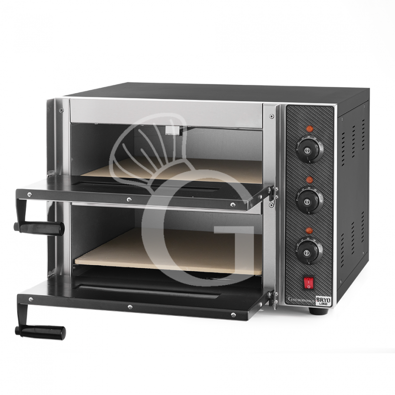copy of Forno elettrico per 1 teglia 60x40 o 2 pizze 40 cm - 1 camera - controllo meccanico