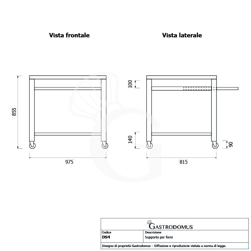 copy of Supporto forno SXL 4