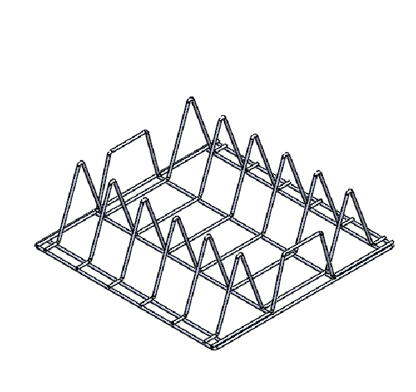 copy of Base porta vassoi - 500 x 500 x 84 mm