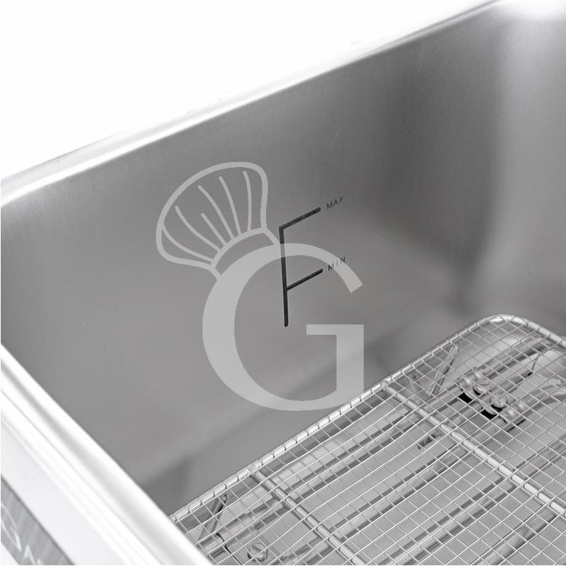 copy of Tischfritteuse – elektrisch – 1 Becken – Kapazität 8 L – 3000 W