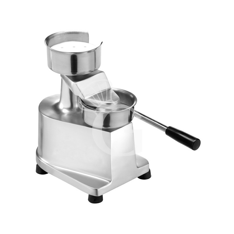 Hamburgerpresse – manuell – Durchmesser 130 mm – B 330 mm x T 250 mm x H 300 mm