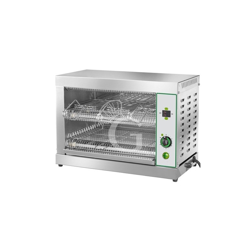 Gastro Toaster, einphasig, 6 Zangen, 3300 W, B 490 mm X T 250 mm X H 350 mm