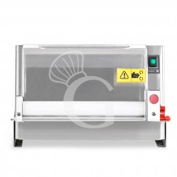 copy of Stendipizza in inox con rulli paralleli in PEHD per pizza diam. 26/40 cm e pedale elettrico