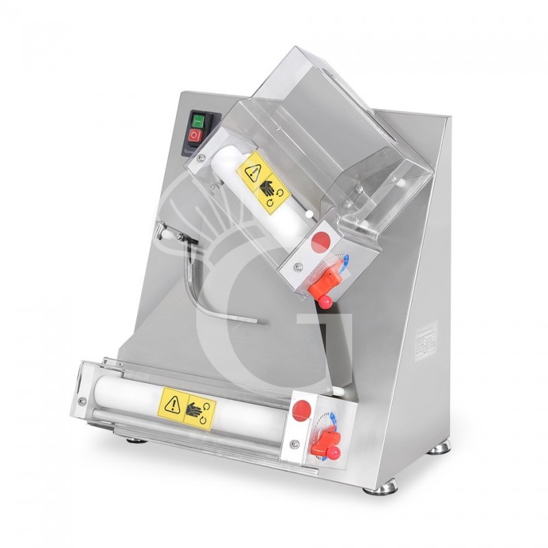 copy of stendipizza in inox con rulli paralleli in pehd per pizza diam 2640 cm e pedale elettrico