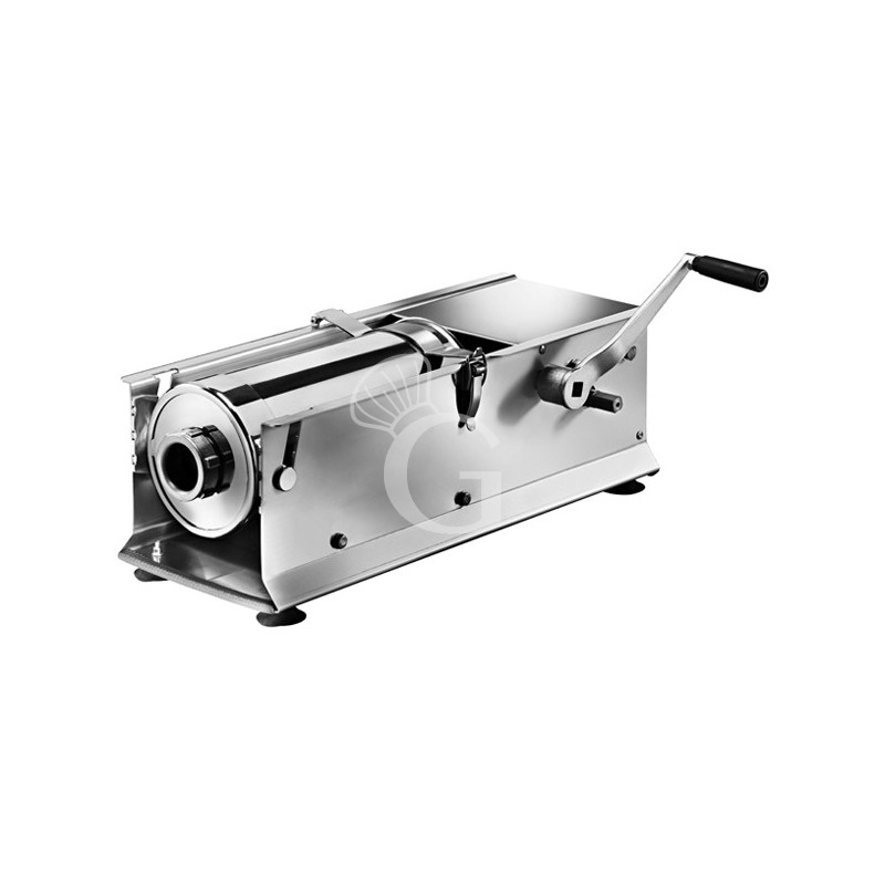 Manuelle Wurstfüllmaschine, liegend, Fassungsvermögen 14 L, B 1550 mm x T 450 mm x H 450 mm