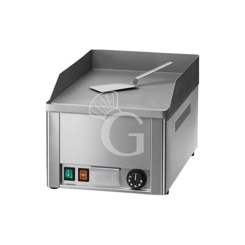 Elektro Bratplatte - glatt, verchromt, Tischgerät , 1 Kochzone, 3000 W, einphasig Elektro Bratplatte - glatt, verchromt, Tischgerät , 1 Kochzone, 3000 W, einphasig