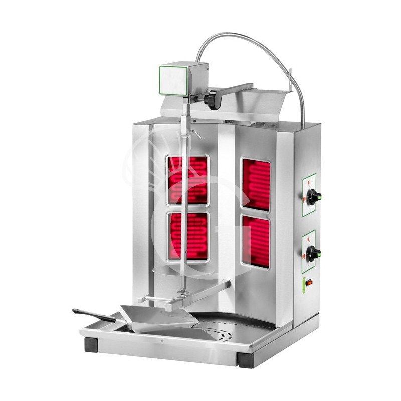 Elektro Dönergrill/Gyrosgrill, 2+2 Infrarot-Heizwiderstände Elektro Dönergrill/Gyrosgrill, 2+2 Infrarot-Heizwiderstände