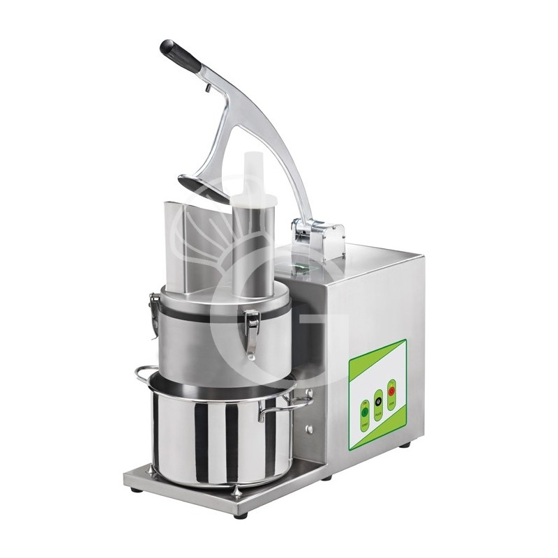 Gemüseschneider, elektrisch, einphasig, mit 5 Schneidescheiben,370 W, Drehzahl 310 U/min