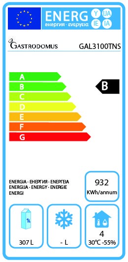 copy of Tavolo refrigerato - 2 porte - Prof. 700 - temperatura -2°C/+8°C