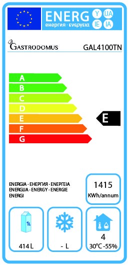 copy of Tavolo refrigerato - 2 porte - Prof. 700 - temperatura -2°C/+8°C