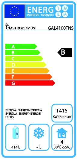 copy of Tavolo refrigerato - 2 porte - Prof. 700 - temperatura -2°C/+8°C