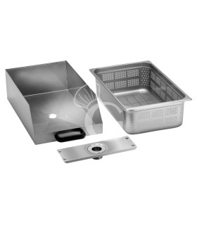 Schublade mit Filter für Kartoffelschäler