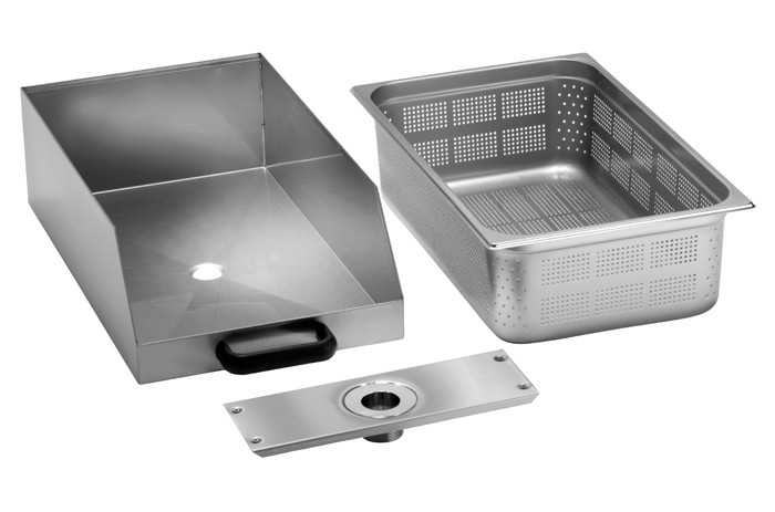 Schublade mit Filter für Kartoffelschäler