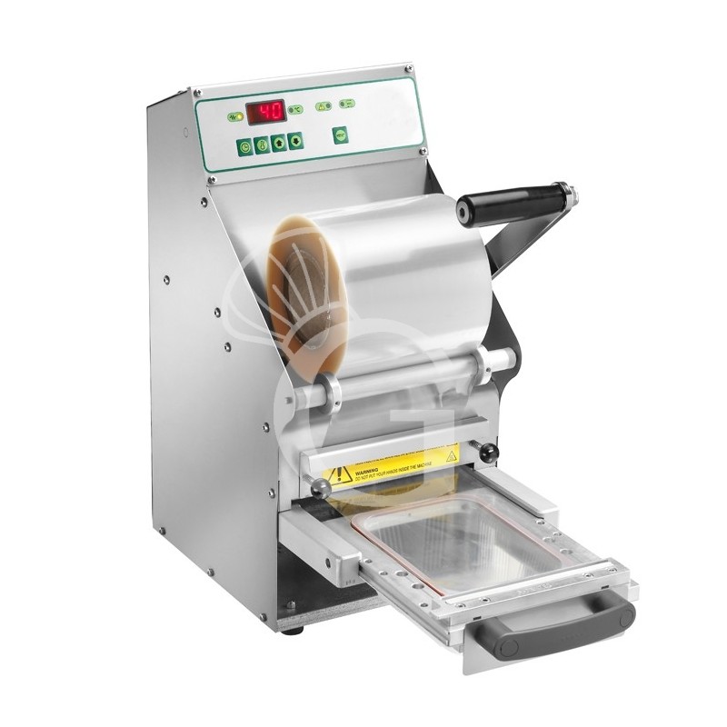 Thermoversiegelungsgerät, Edelstahl, manuelle Versiegelung, Rollenbreite 150 mm, B 260 mm x T 300 mm x H 500 mm, 0,5 kW Thermoversiegelungsgerät, Edelstahl, manuelle Versiegelung, Rollenbreite 150 mm, B 260 mm x T 300 mm x H 500 mm, 0,5 kW
