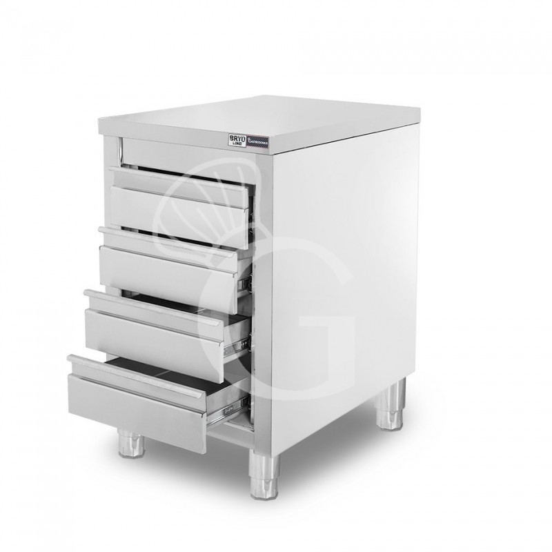 copy of Cassettiera 4 cassetti, L 500 x P 600 x H 850  mm