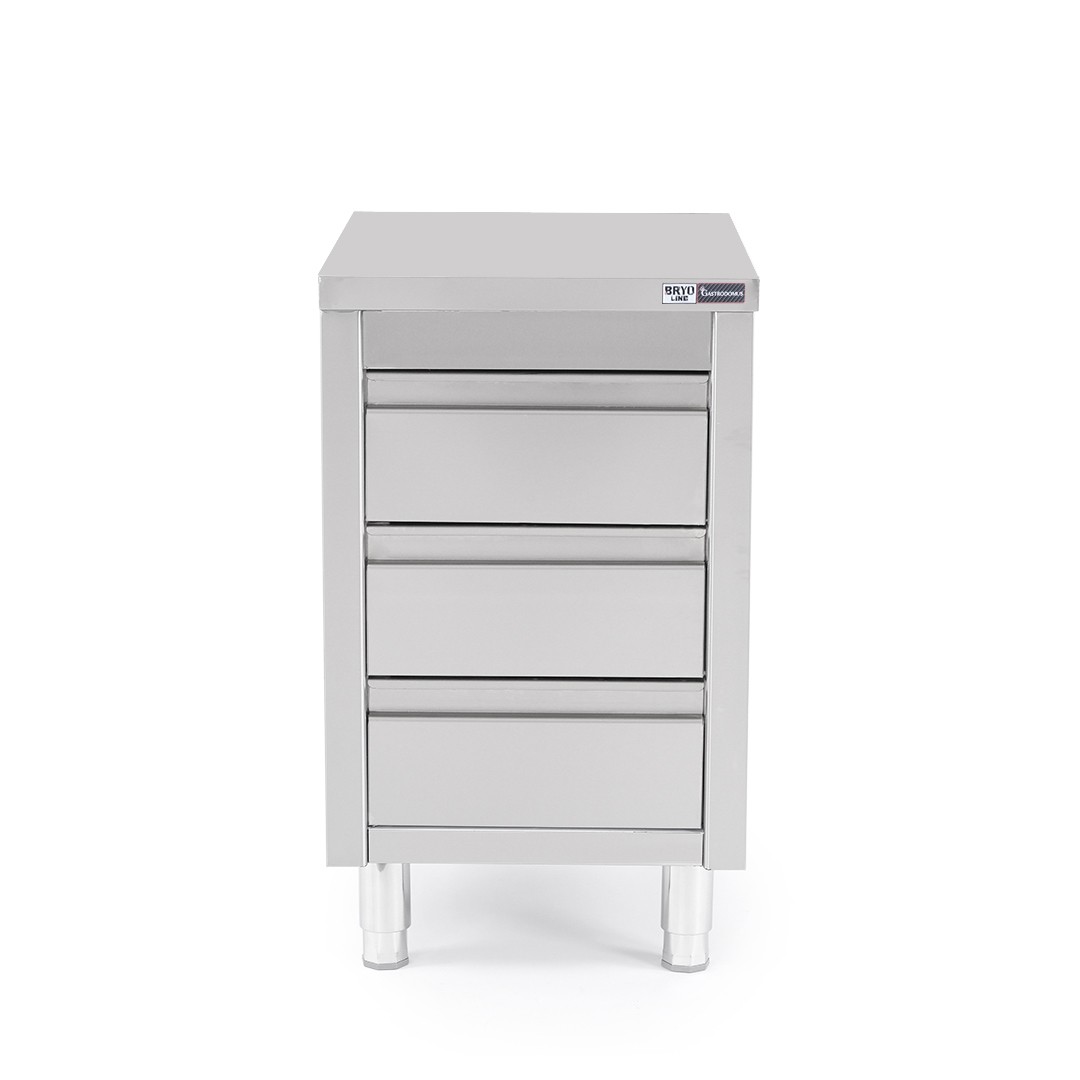 copy of Cassettiera 3 cassetti, L 500 x P 700 x H 850 mm