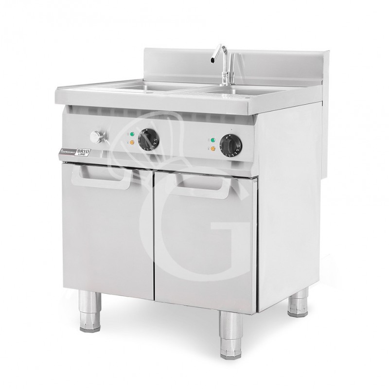 copy of Cuocipasta elettrico su mobile chiuso - 1 vasca - capacità 40 LT