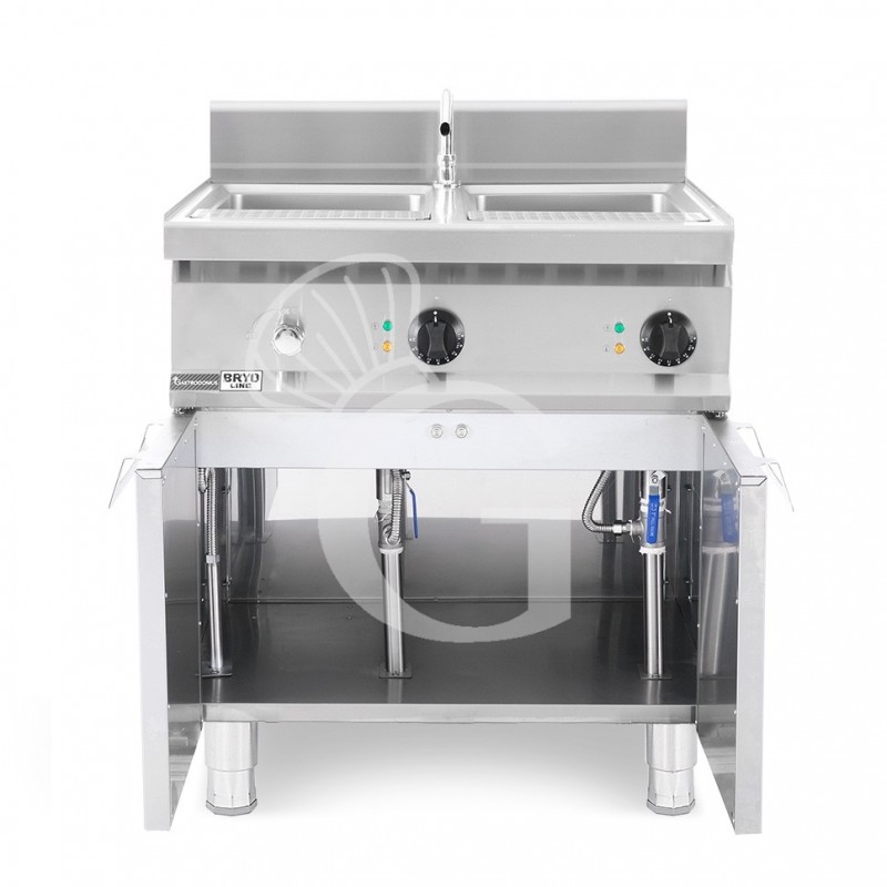 copy of Cuocipasta elettrico su mobile chiuso - 1 vasca - capacità 40 LT