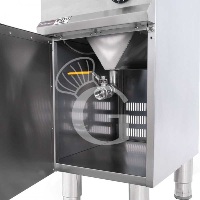 copy of Friggitrice elettrica su armadio chiuso - 1 vasca - capacità 10 LT