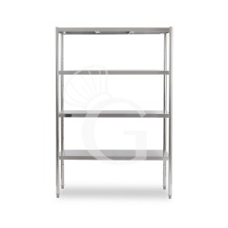 Edelstahlregal, 4...