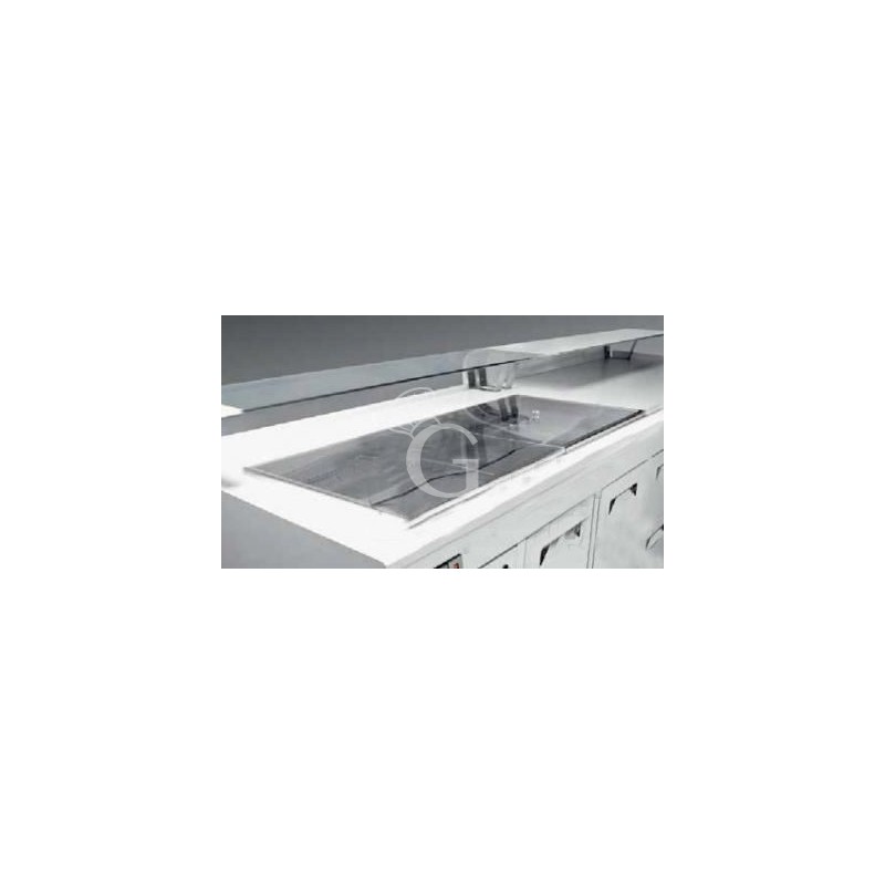 Coperchio in plexiglass per vasca refrigerata L1000 Coperchio in plexiglass per vasca refrigerata L1000