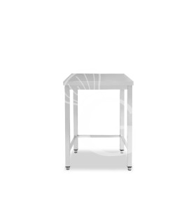 Edelstahltisch B 500 mm x T 800 mm x H 850 mm