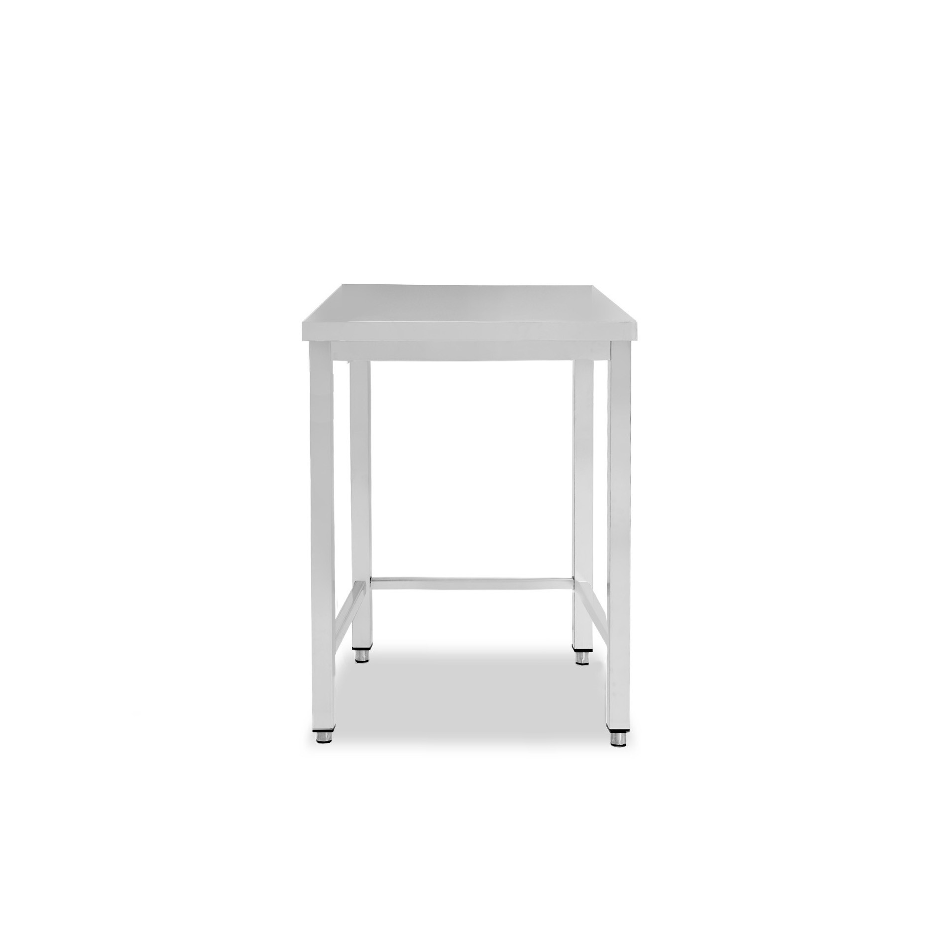 Edelstahltisch B 500 mm x T 800 mm x H 850 mm