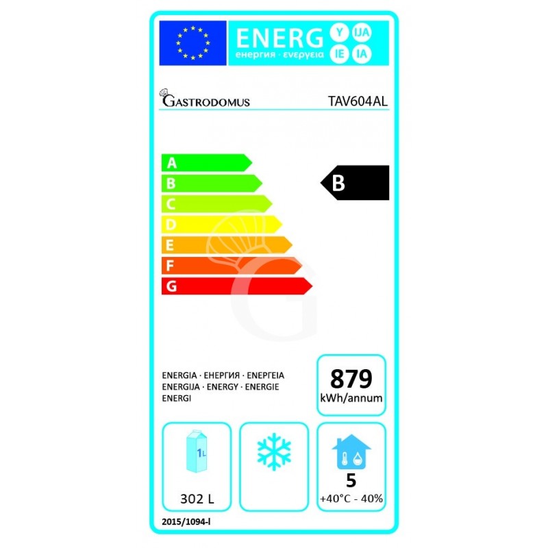 Kühltisch, 4 Türen, Aufkantung, Tiefe 600 mm,Temperatur 0°C/+10°C, Energieklasse C