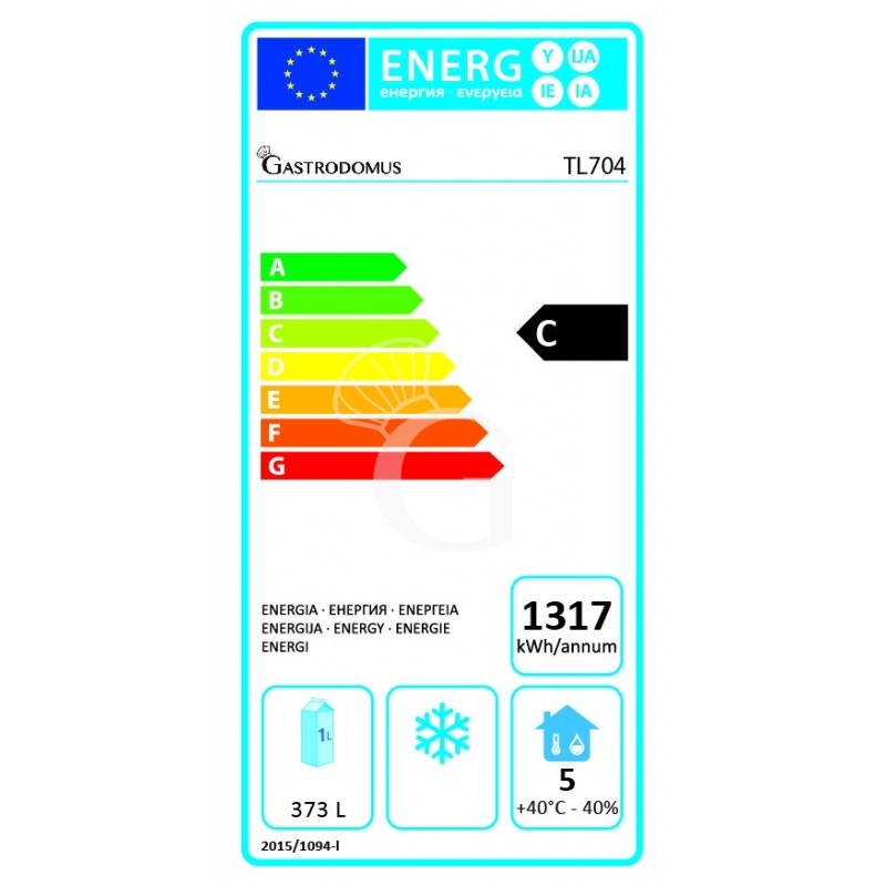 Kühltisch mit Spüle, 4 Türen, Tiefe 700 mm, 0°C/+10°C