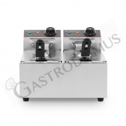 Elektro-Fritteuse, 2 Becken...